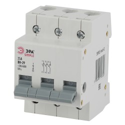 SIMPLE-mod-64 ЭРА SIMPLE Выключатель нагрузки 3P 25А ВН-29 (4/60/1200)