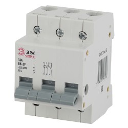 SIMPLE-mod-63 ЭРА SIMPLE Выключатель нагрузки 3P 16А ВН-29 (4/60/1200)