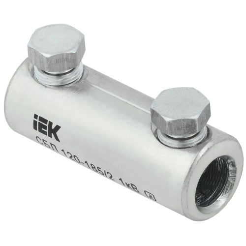 Соединитель болтовой луженый СБЛ 120-185/2 1кВ IEK Соединитель болтовой луженый СБЛ 120-185/2 1кВ IEK