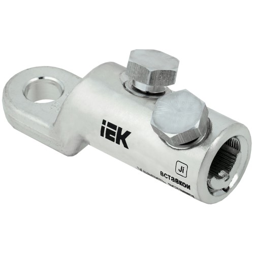 Наконечник болтовой луженый НБЛ 70-240-16/2 35кВ IEK Наконечник болтовой луженый НБЛ 70-240-16/2 35кВ IEK