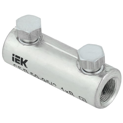 Соединитель болтовой луженый СБЛ 50-95/2 1кВ IEK Соединитель болтовой луженый СБЛ 50-95/2 1кВ IEK