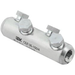 Соединитель болтовой луженый СБЛ 35-150/4 35кВ IEK