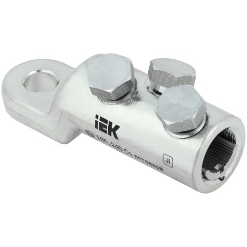 Наконечник болтовой луженый НБЛ 185-400-16/3 35кВ IEK Наконечник болтовой луженый НБЛ 185-400-16/3 35кВ IEK