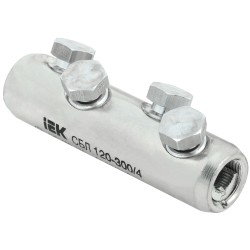 Соединитель болтовой луженый СБЛ 120-300/4 35кВ IEK