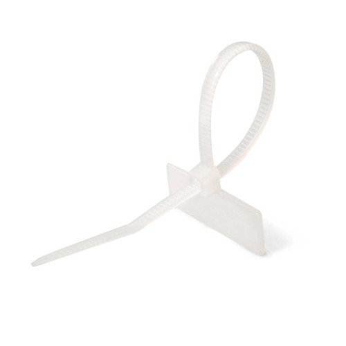 Стяжка нейлоновая КСМ 4x205 (бел) (100шт)