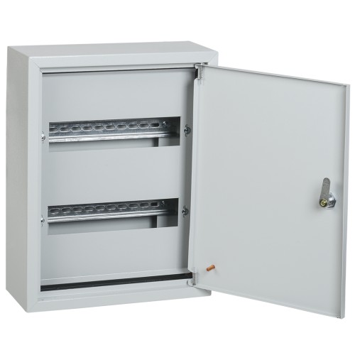 Корпус металлический распределительный ЩРн-24з (395х310х120мм) IP31 GENERICA