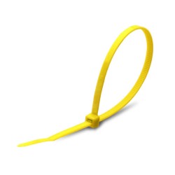  Стяжка нейлоновая КСС 4х200 (желт) (100шт)
