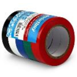 Изолента Smartbuy, набор из 5 цветов, 0.15х15мм, 10 метров (SBE-IT-15-10-mix)