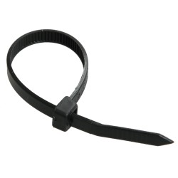 Хомут 4,8х400мм нейлон черный (100шт) IEK
