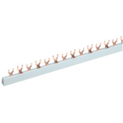 Шина соединительная типа FORK (вилка) 2Р 63А (1м) IEK