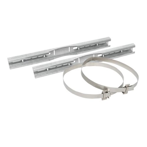 Комплект крепления на столб монтажной полосой (ширина шкафа до 400 мм) EKF Basic