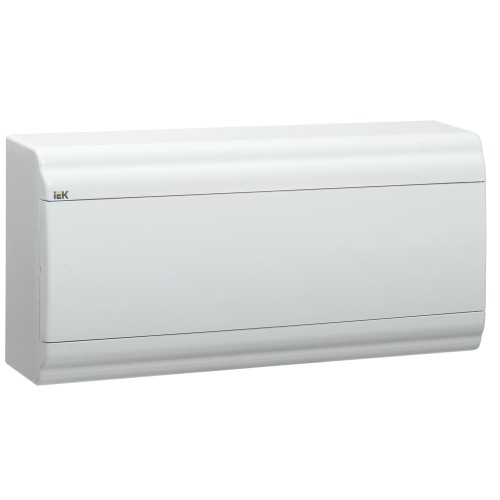 PRIME Корпус пластиковый ЩРН-П-18 модулей навесной белый/белая дверь IP41 IEK