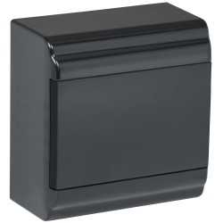 PRIME Корпус пластиковый ЩРН-П-6 модулей навесной черный IP41 IEK