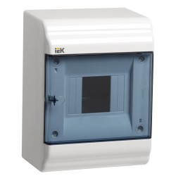 PRIME Корпус пластиковый ЩРН-П-4 модуля навесной белый IP41 IEK