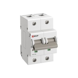 Автоматический выключатель 2P 125А (D) 15кА ВА 47-125 EKF PROxima