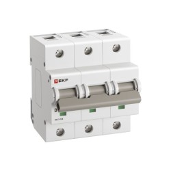 Автоматический выключатель 3P 80А (D) 15кА ВА 47-125 EKF PROxima