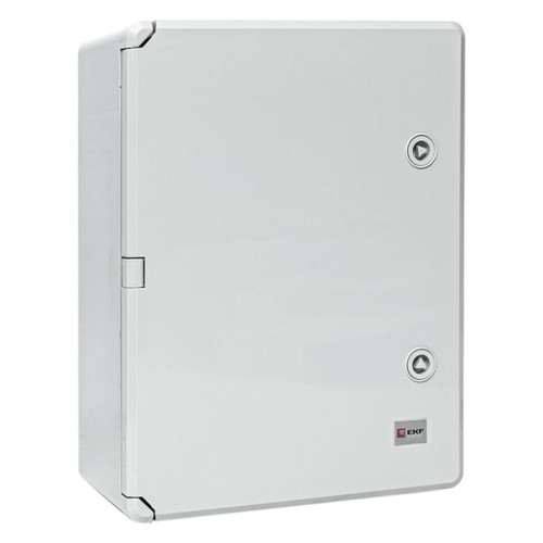 Бокс пластиковый с монтажной платой 400х300х170 мм IP65 EKF PROxima Бокс пластиковый с монтажной платой 400х300х170 мм IP65 EKF PROxima