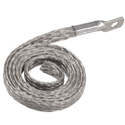 Шина заземления ПМЛ25 0,8м с наконечником IEK