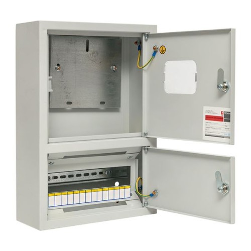 Щит учетно-распред. навесной ЩУРн-1/14 (Э) два отсека (БУР) (450х310х120) IP31 EKF PROxima Щит учетно-распред. навесной ЩУРн-1/14 (Э) два отсека (БУР) (450х310х120) IP31 EKF PROxima