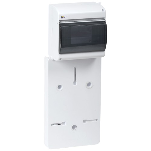 Панель для установки счетчика ПУ1/2-6 1-фазн. с боксом для автоматов модульных серий (6 мод.) с прозрачной крышкой (149х420х30мм) IEK Панель для установки счетчика ПУ1/2-6 1-фазн. с боксом для автоматов модульных серий (6 мод.) с прозрачной крышкой (149х420х30мм) IEK