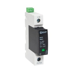 Ограничитель импульсных напряжений ОПВ-C/1P In 20кА 385В с сигн. EKF PROxima 