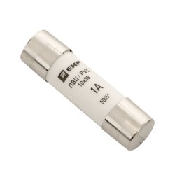 Плавкая вставка цилиндрическая ПВЦ (10х38) 1А EKF 