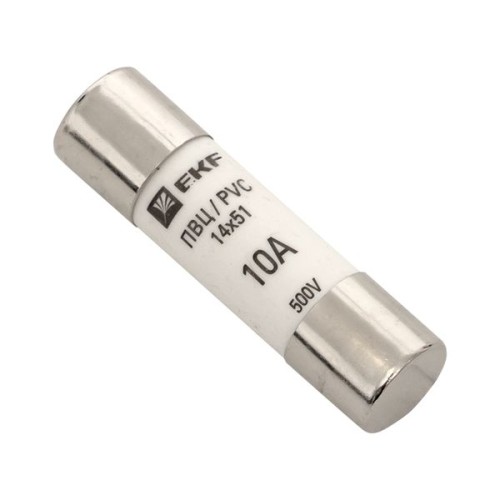 Плавкая вставка цилиндрическая ПВЦ (14х51) 10А EKF