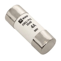 Плавкая вставка цилиндрическая ПВЦ (22х58) 4А EKF 