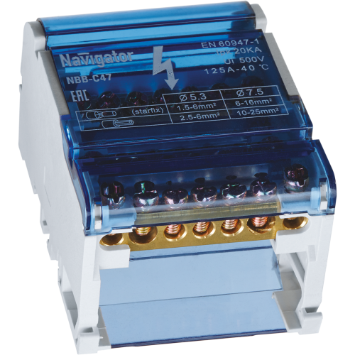 Шина нулевая Navigator 71 238 NBB-C47 (1шт/упак) Шина нулевая Navigator 71 238 NBB-C47 (1шт/упак)