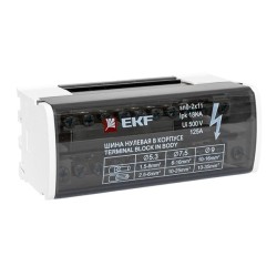 Шина нулевая в корпусе (2х11) EKF PROxima